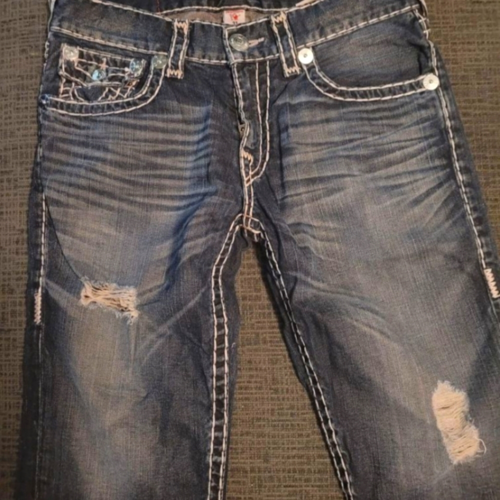 Jean shorts true religion